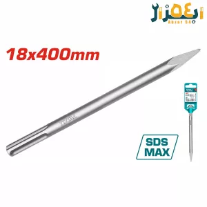 قلم 5 شیار نوک تیز 400*18 میلی متر توتالTOTAL TAC1521182