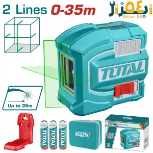 تراز لیزی 2 خط سبز TLL156601 توتال TOTAL