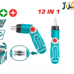 پیچ گوشتی جغجغه ای tacsd30136 توتال total