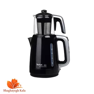 چای ساز تفال مدل BJ201841 با توان 1500 وات، قوری شیشه‌ای و سیستم ایمنی ضد خشک جوشیدن