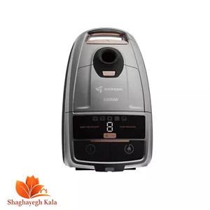 جاروبرقی ۲۲۰۰ وات مباشی مدل ME-VC3000 | قدرت مکش عالی و فیلتر HEPA با مخزن ۴ لیتری