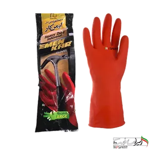دستکش لاستیکی ایمن کار