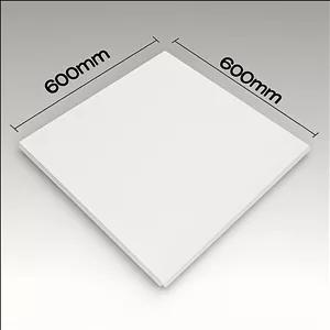 تایل آلومینیومی سقفی ساده ابعاد 60×60 سانتی متر