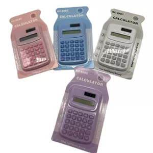 ماشین حساب فانتزی دکمه بزرگ مدل پاستیلی