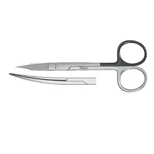 قیچی جراحی سرکج دندانه دار فالکن Falcon