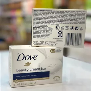 صابون زیبایی داو (Dove) بیوتی کرم بار – مرطوب‌کننده عمیق پوست ۱۳۵ گرم