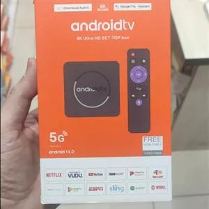 اندروید باکس ۸K Ultra HD – تی‌وی باکس هوشمند اندروید ۱۴ با کروم‌کست و گوگل پلی