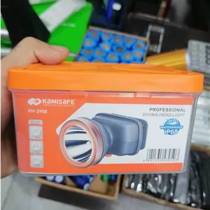 چراغ قوه هدلایت KAMISAFE مدل KM-2908 با طراحی هدبندی و نوردهی کاربردی |عمده و تک
