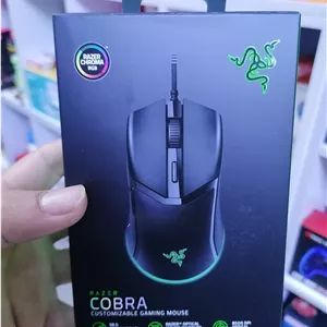 موس گیمینگ قابل تنظیم برند RAZER مدل COBRA اورجینال RAZER COBRA CUSTOMIZABLE GAMING MOUSE