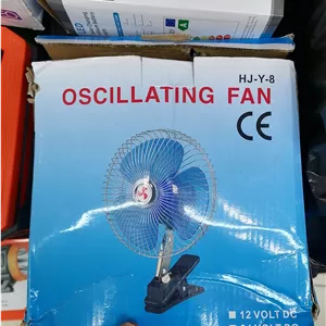 پنکه گیره ای ماشین فندکی 12 و 24 ولت مدل HJ-Y-8 اورجینال(عمده و تک)
