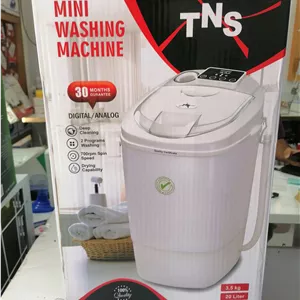 ماشین لباسشویی مینی TNSو ۳.۵ کیلوگرم مدل دیجیتال/آنالوگ با خشک‌کن اورجینال(عمده و تک)