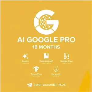 اشتراک Google AI Pro اختصاصی 18 ماهه (روی جیمیل شخصی)