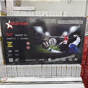 تلویزیون هوشمند ۵۰ اینچ استارست مدل StarSat 50TSM48 با کیفیت 4K و اندروید اورجینال (عمده و تک)