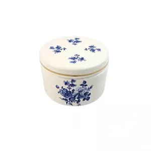 شکلات خوری و قندان طرح گل آبی