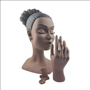 مجسمه جاعودی مدل لیدی سیاه بزرگ کد 09