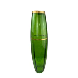 گلدان دکوری مدل شیشه ای خمره ای کد 60