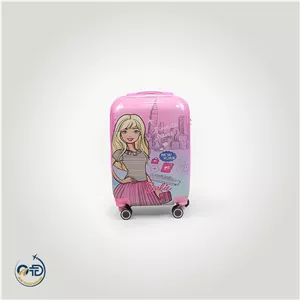 چمدان کودک مدل باربی (Barbie)
