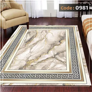 روفرشی کشدار مخمل شانل 4متری ورساچه 0981