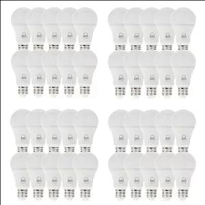 لامپ ال ای دی 10وات بروکس مدل A60-PAIC  پایه e 27 بسته 40 عددی