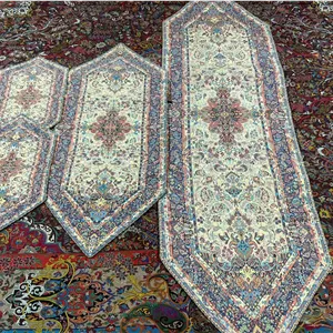 رومیزی ترمه 3 تکه طرح سپهر کد 4