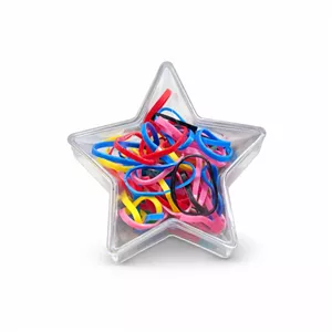 کش مو چهل گیس رنگی ستاره ای