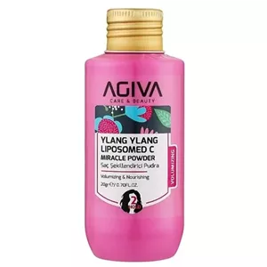 پودر حجم‌دهنده مو آگیوا مدل Ylang Ylang Liposomed C حجم ۲۰ گرم