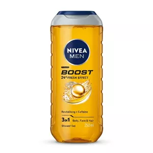 ژل شستشو 3در1 مردانه نیوا مدل Boost حجم 250میل