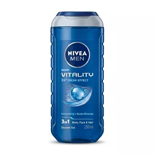 ژل شستشو 3در1 مردانه نیوا مدل Vitality حجم 250میل