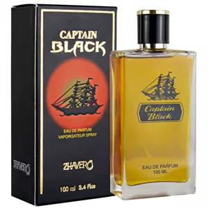 ادو پرفیوم مردانه ژاورو مدل کاپیتان بلک حجم 100 میلی‌لیتر