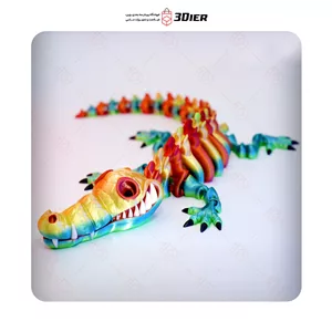 مدل سه بعدی Flexi Crocodile