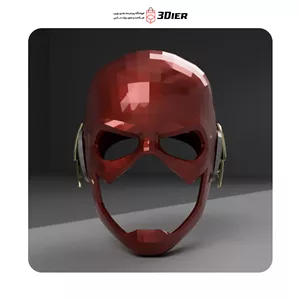 مدل سه بعدی dceu the flash helmet