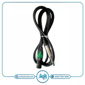 کابل بنون (TS) به کنون ماده (XLR) 