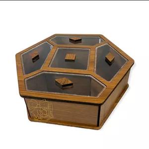 جعبه پذیرایی آجیل و خشکبار تارادیس باکس مدل ماهرخ