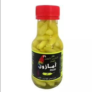 ترشی فلفل سبز تند آمازون 177میل Amazon Green Peppers in Vinegar