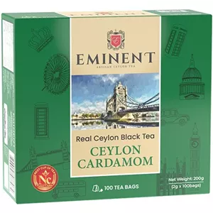 چای کیسه ای امیننت هل دار طرح جدید EMINENT CARDAMOM عطری هل دار تی بگ 100 تایی