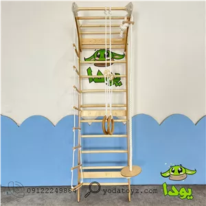 نردبان سوئدیتاب گردحلقه ژیمناستیک و نردبان معلق 40017