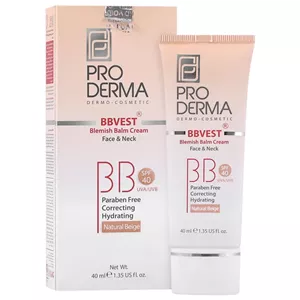 بی بی کرم SPF40 پرودرما مناسب پوست های چرب و جوشدار 40 میلی لیتر 