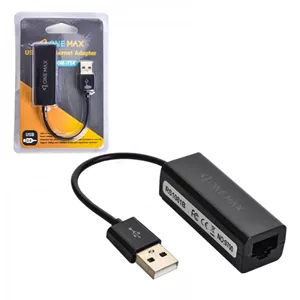 تبدیل Rj45 (Lan) To USB2.0 وان مکس (ONE MAX) مدل OM-154