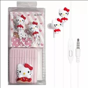 هندزفری فانتزی کیتی مدل QL-517H (قرمز)