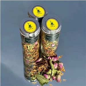 چای افزا(طعم‌دهنده طبیعی چای)گل محمدی،بهارنارنج و… 120گرم