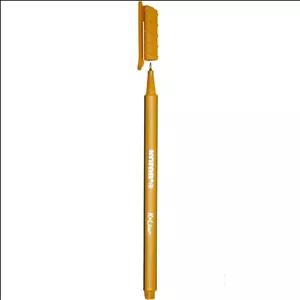 روان نویس نوک نمدی بدنه سه گوش کورس رنگ زرد تیره کد28175