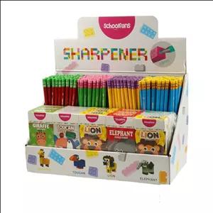 مدادمشکی پاکن دار رگلام288عددی همراه با90عدد تراش لگویی اسکول فنز کد92457