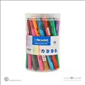 روان نویس1/0ژل9رنگ لیوانی پیکاسو کدGP-111