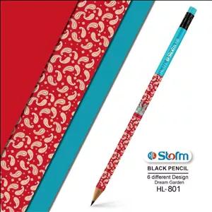 مدادمشکی(بدنه سه گوش)پاکن دار پاستلی استورم کد310311