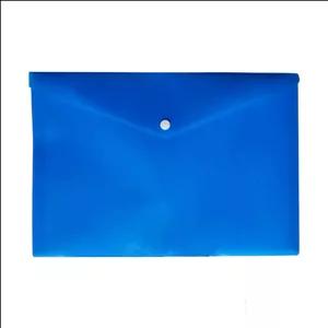 پاکت دکمه دار A4 آبی سوپربایند