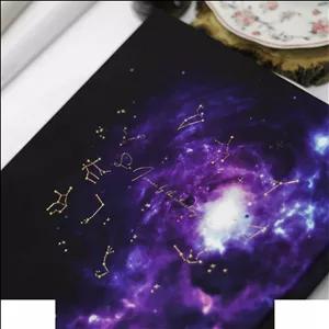 دفترکلاسوری26حلقه100برگ قفل فلز برگ سری کهکشانی کد71308