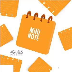 دفتریادداشت100برگ10*10دکمه ای مینی آبرنگ کدA004