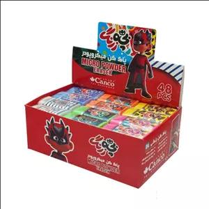 پاکن رنگی 48عددی میکروپودر کنکو سری بچه زرنگ