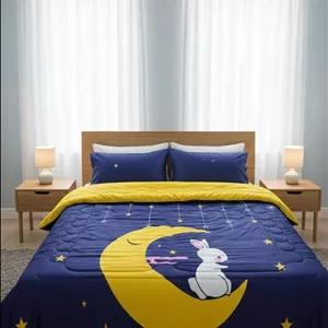 روتختی(لحاف) 1نفره سه بعدی دو رو  به همراه یک کاور و روبالشی کد 549