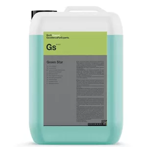 مایع سوپرکنسانتره صفرشویی و جرم گیر کوکمی مدل Koch Chemie Gs Green Star